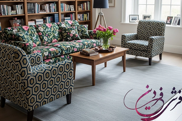 Carpet for patterned furniture